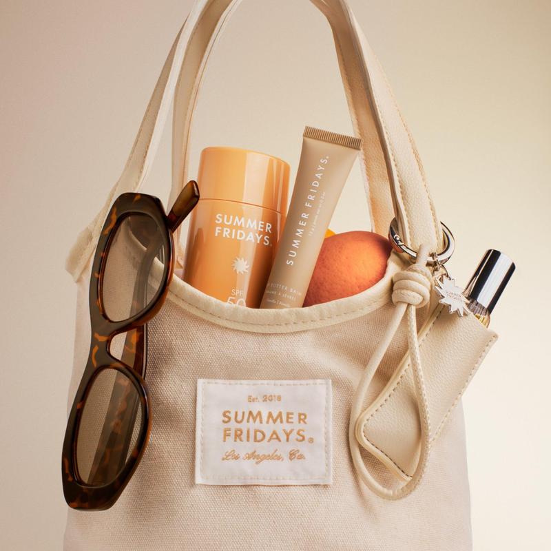 IRONWATCH Sunlit Summer Essentials — The Complete Summer Beauty Set | SPF 50 Sunscreen + Lip Care + Eau de Parfum + Mini Tote & Keychain